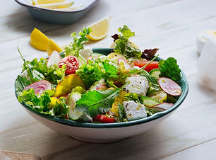 Fresh Green Salad with Feta