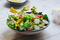 Fresh Green Salad with Feta