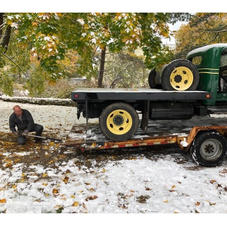 Frank loading GMC T16