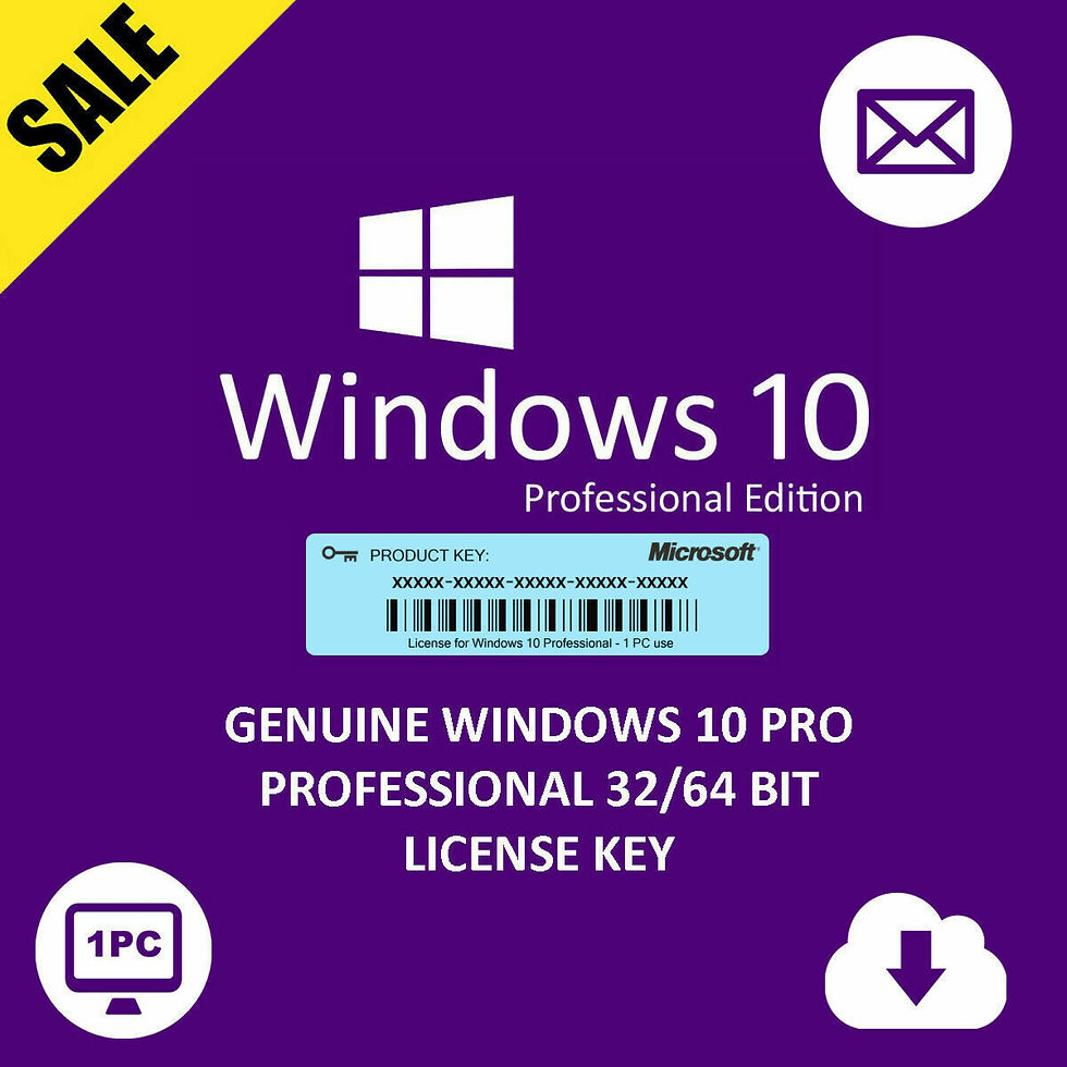 Thumbnail: Buy Windows 10 Pro Product Key – Genuine License | Instant Email Delivery