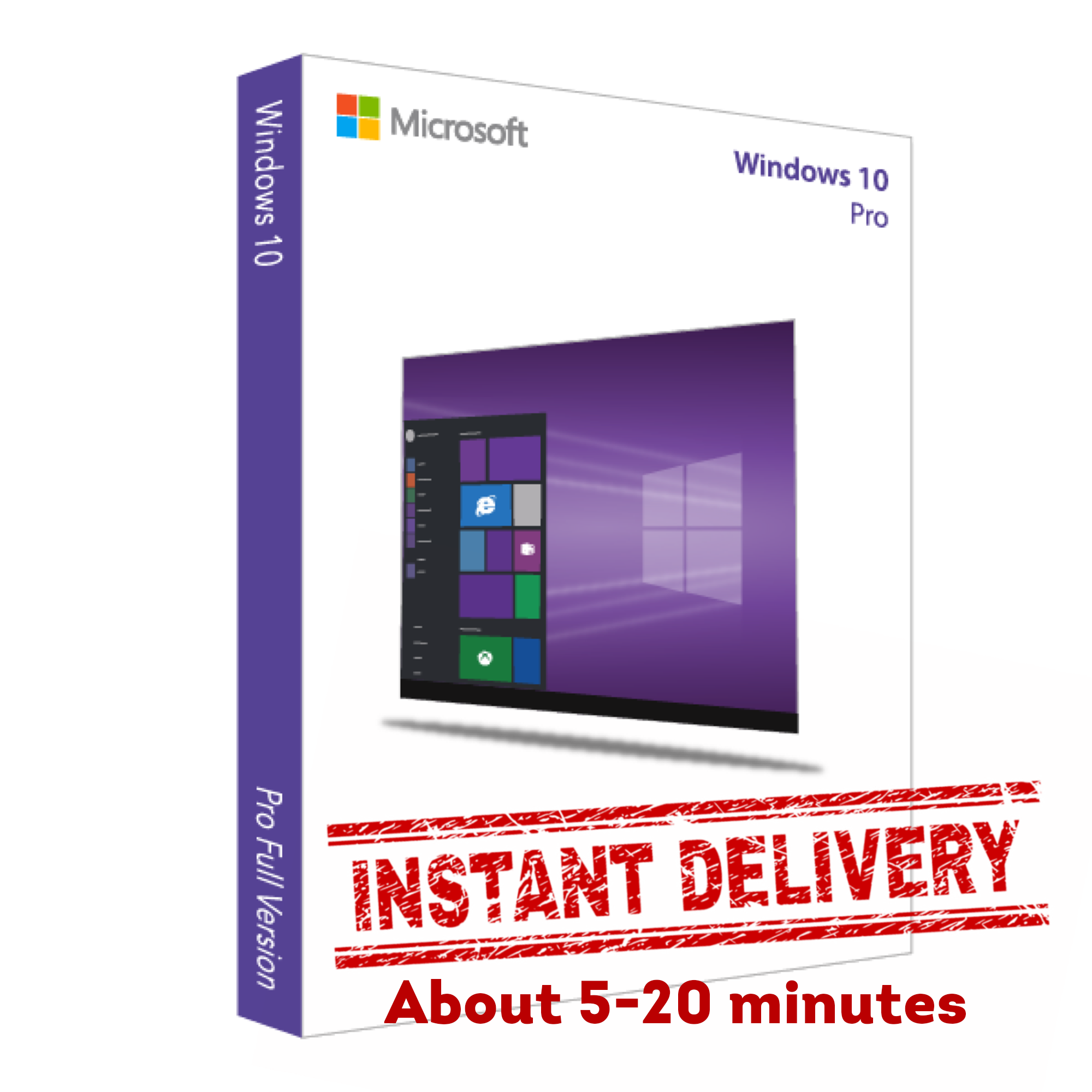 Buy Windows 10 Pro Product Key – Genuine License | Instant Email Delivery