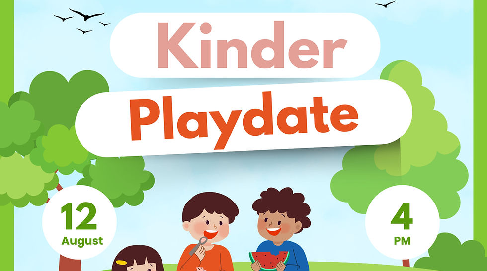 Kinder Playdate
