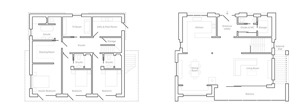 KAST Architects - Sea Edge - Plan Diagrams