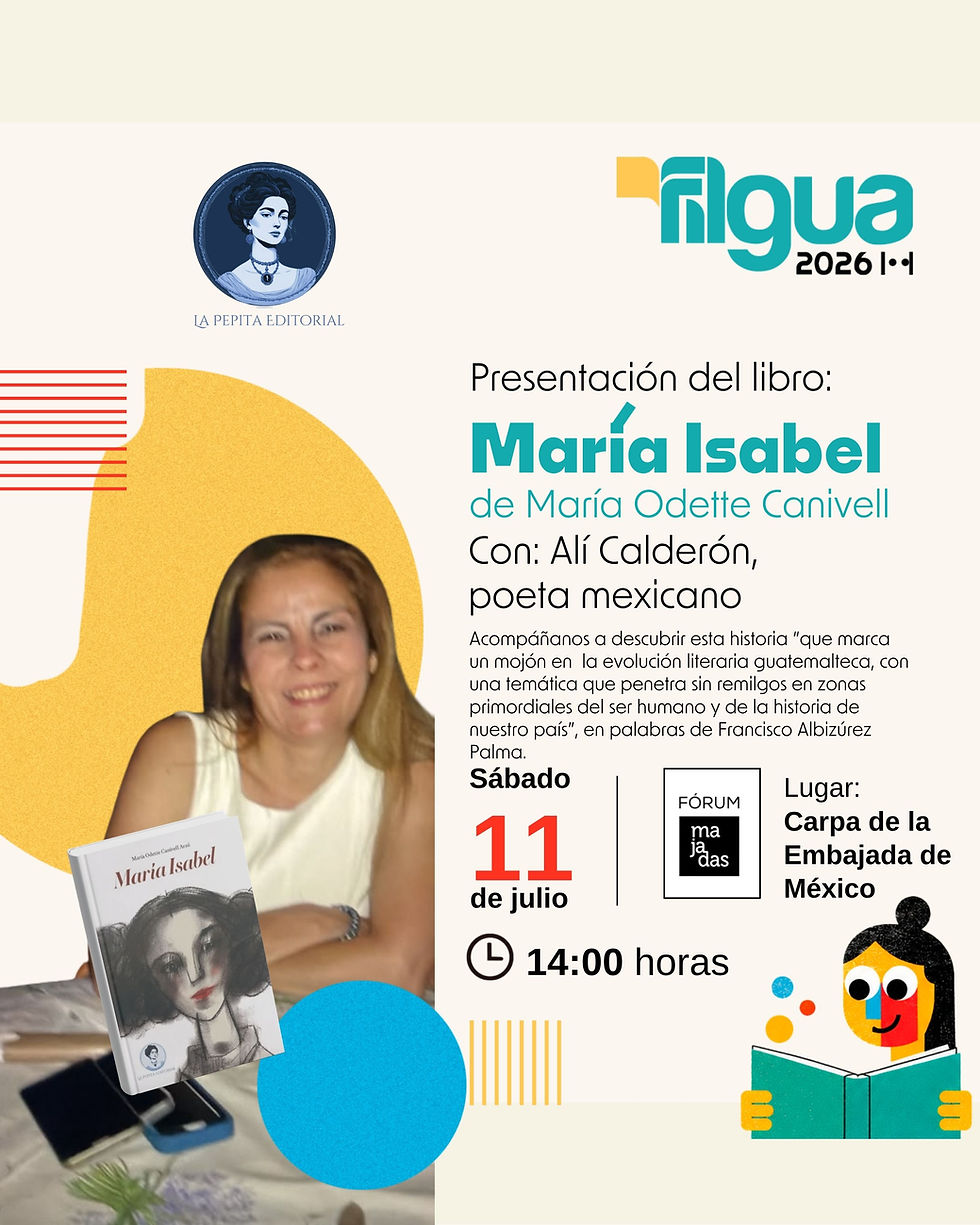 Presentación de María Isabel, escrito por María Odette Canivell