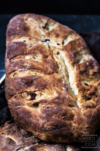 Fougasse easy bread recipe