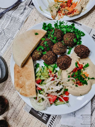 Falafel Feast at Jerusalem