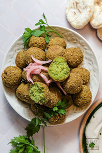 Falafel photography layflat