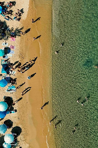 Agios Sostis Beach Aerial Photo
