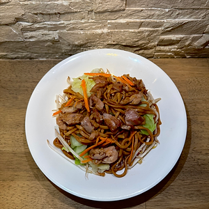 NP. Nouilles sautées au poulet (Halal)