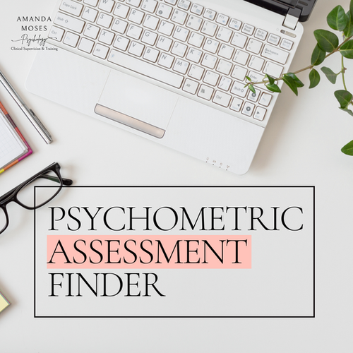 Psychologist Assessment Finder AM Psychology