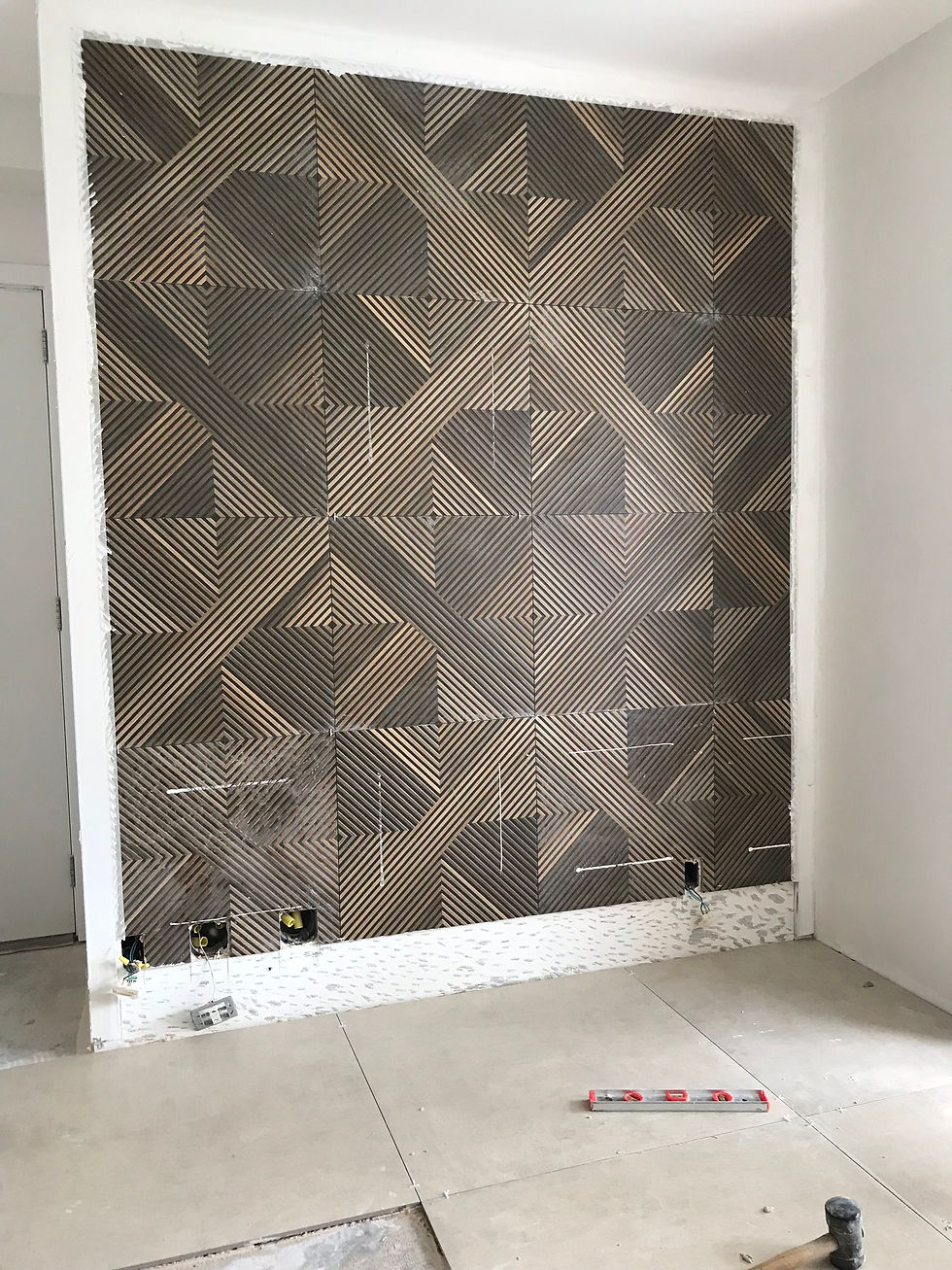 Mosaico do porcelanato