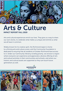 Arts & Culture Impact Report