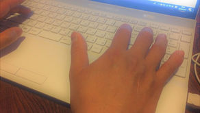 かがやき隊員ブログ更新レクチャー中