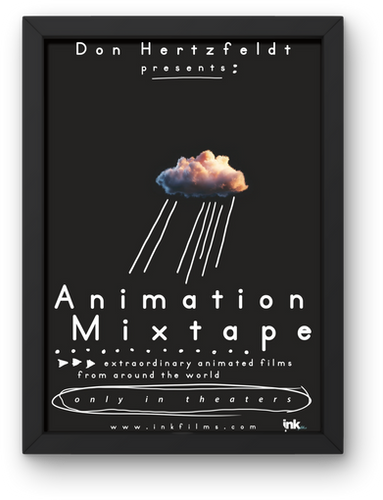 Animation Mixtape - Signed Poster by Don Hertzfeldt | Ink Films