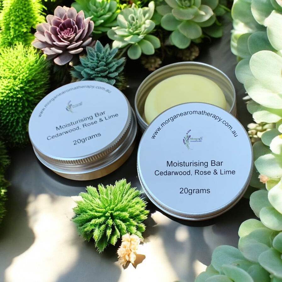 Cedarwood, rose and Lime Moisturising Bar