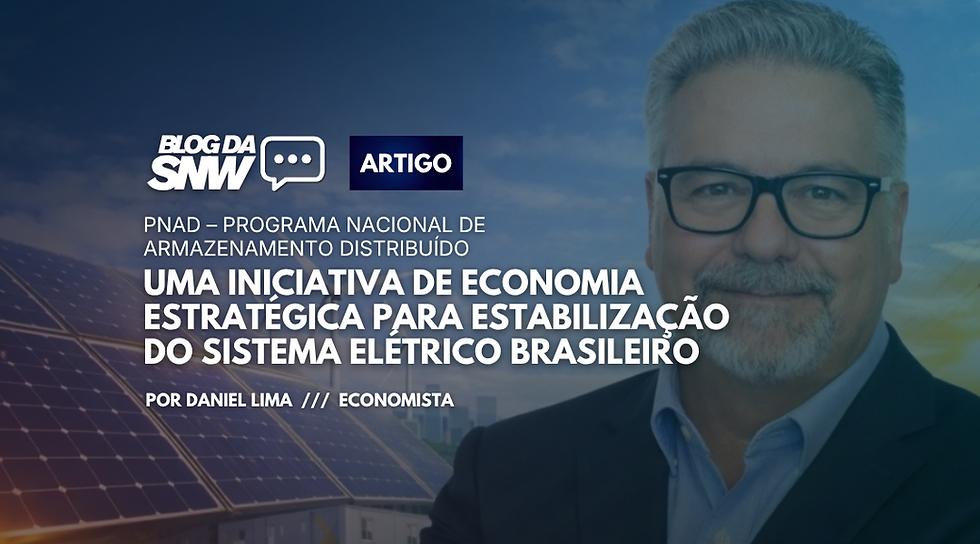 PNAD – Programa Nacional de Armazenamento Distribuído: uma iniciativa de economia estratégica para estabilização do sistema elétrico brasileiro