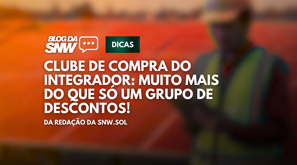 Clube de Compra do Integrador: muito mais do que só um grupo de descontos!