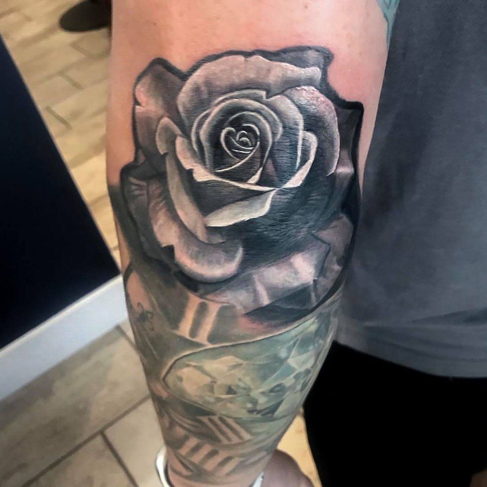 Tattoo done by artist John Paul of S