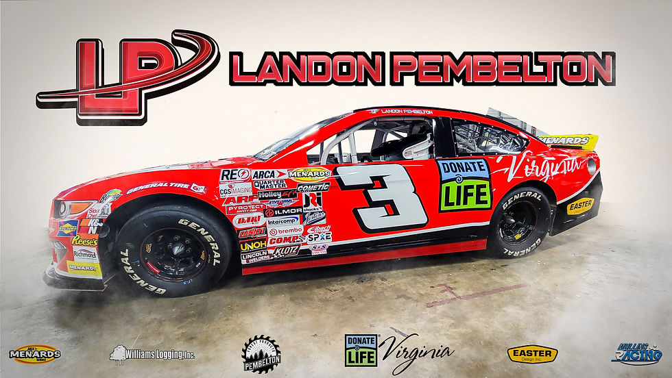 ARCA car in shop