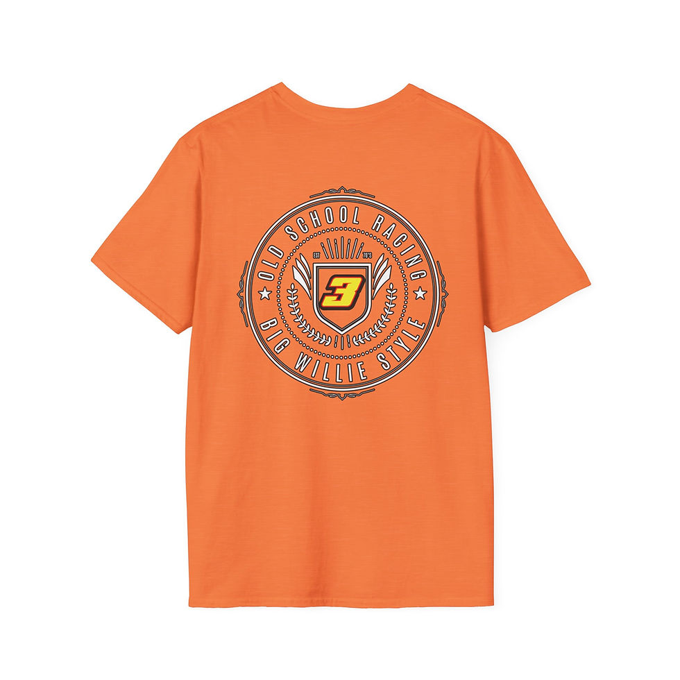 Thumbnail: Work Hard, Play Harder T-Shirt — Retro Mullins Racing Graphic Tee