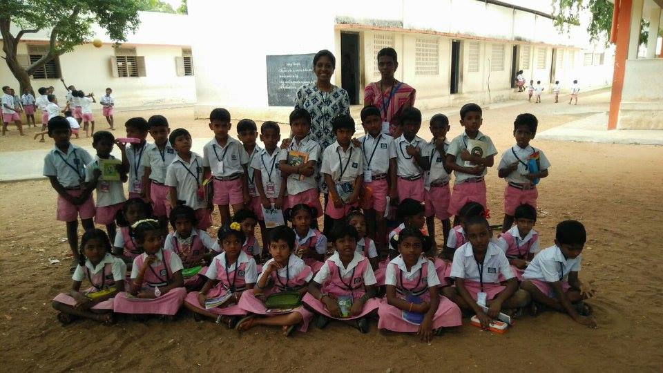 Experiential education workshop for school kids, India, Apr, 2017