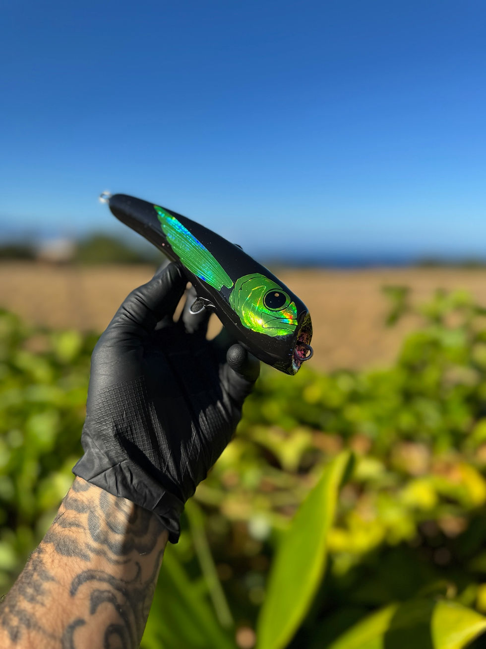 Geronimo 180mm hybrid, green