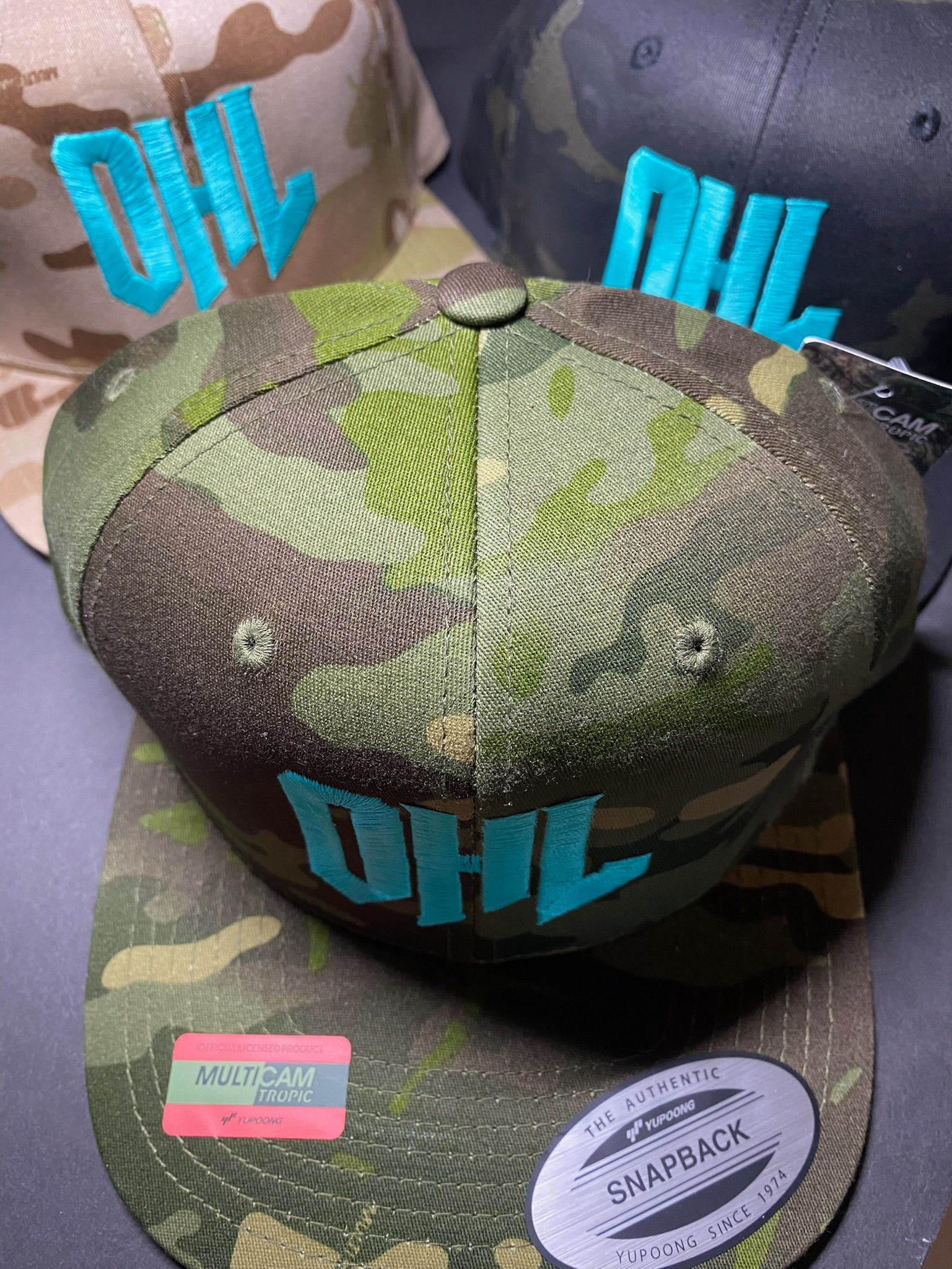 MultiCam Flat Bill SnapBack Hat