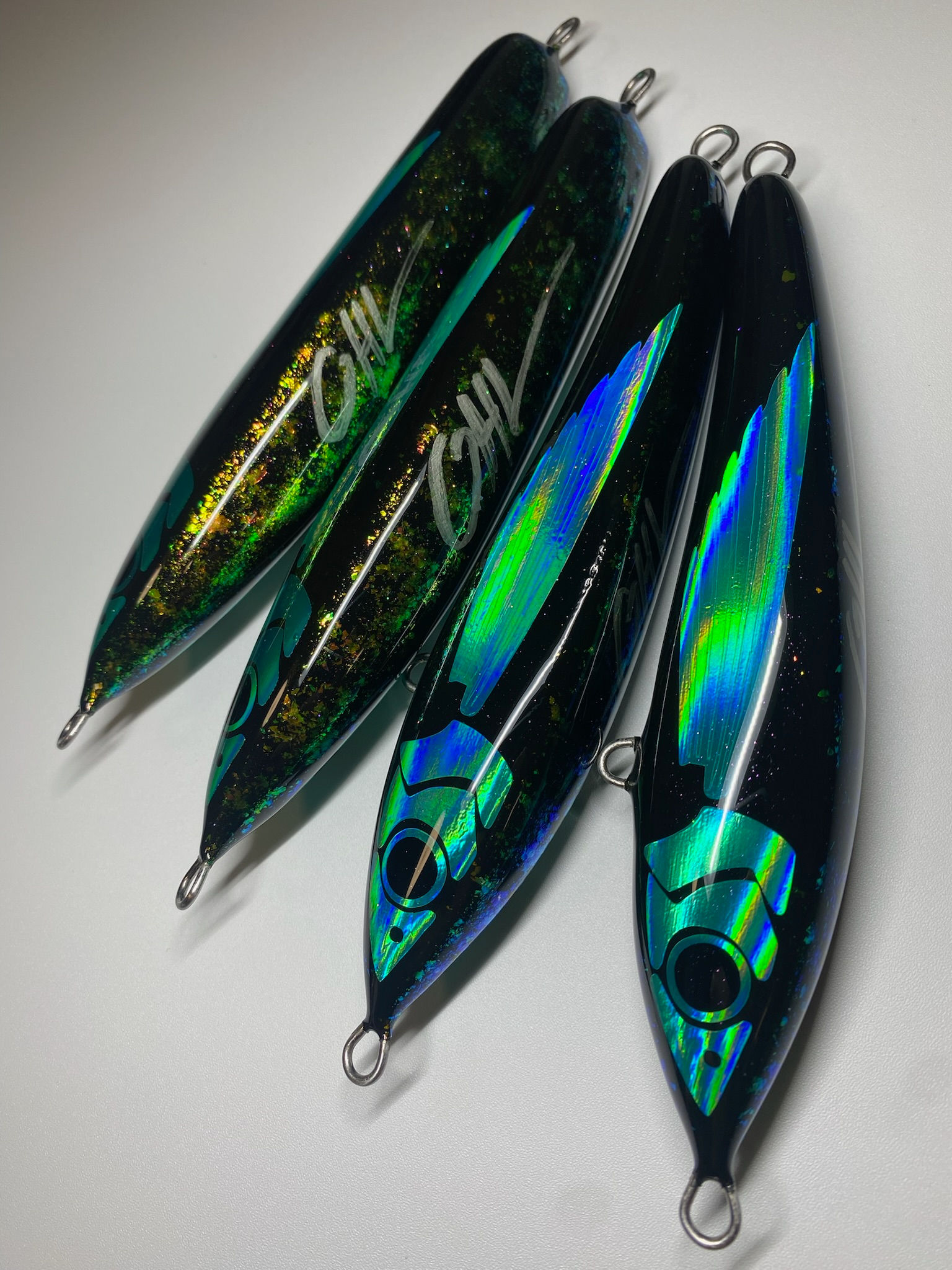 Gremlin 150mm Stick Bait, Green Opalescence