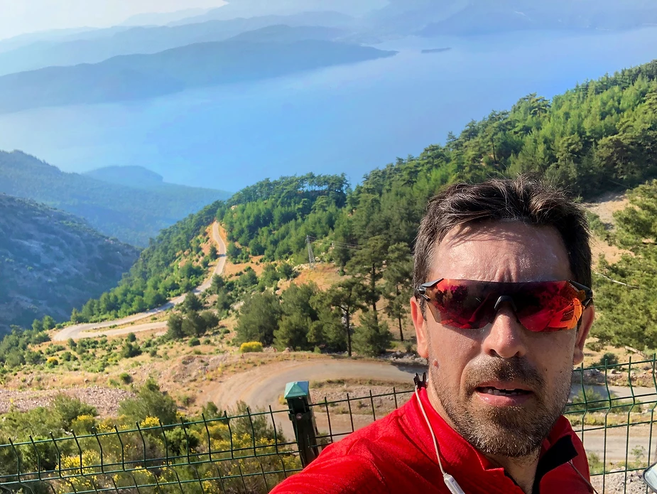 It is a challenging climb, but feels so good when you reach to the top and watch the beautiful view of blue and green in such a great harmony..