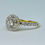Thumbnail: 10kt Gold 1.00ctw Diamond Engagement Ring Set