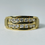 Thumbnail: 10kt Gold Men's CZ Band