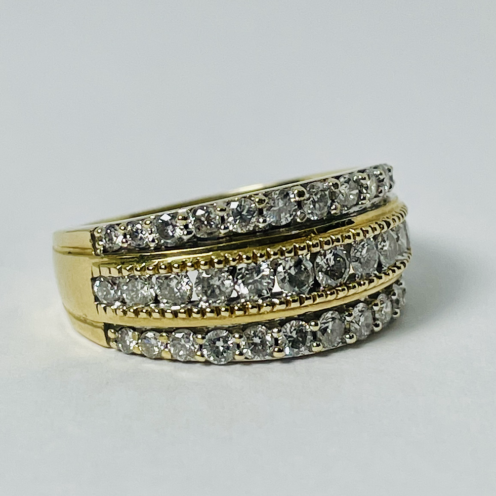 Thumbnail: 10kt Gold 1.00ct Diamond Band