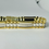 Thumbnail: 10kt Gold Two-Tone Greek-Key Link Bracelet