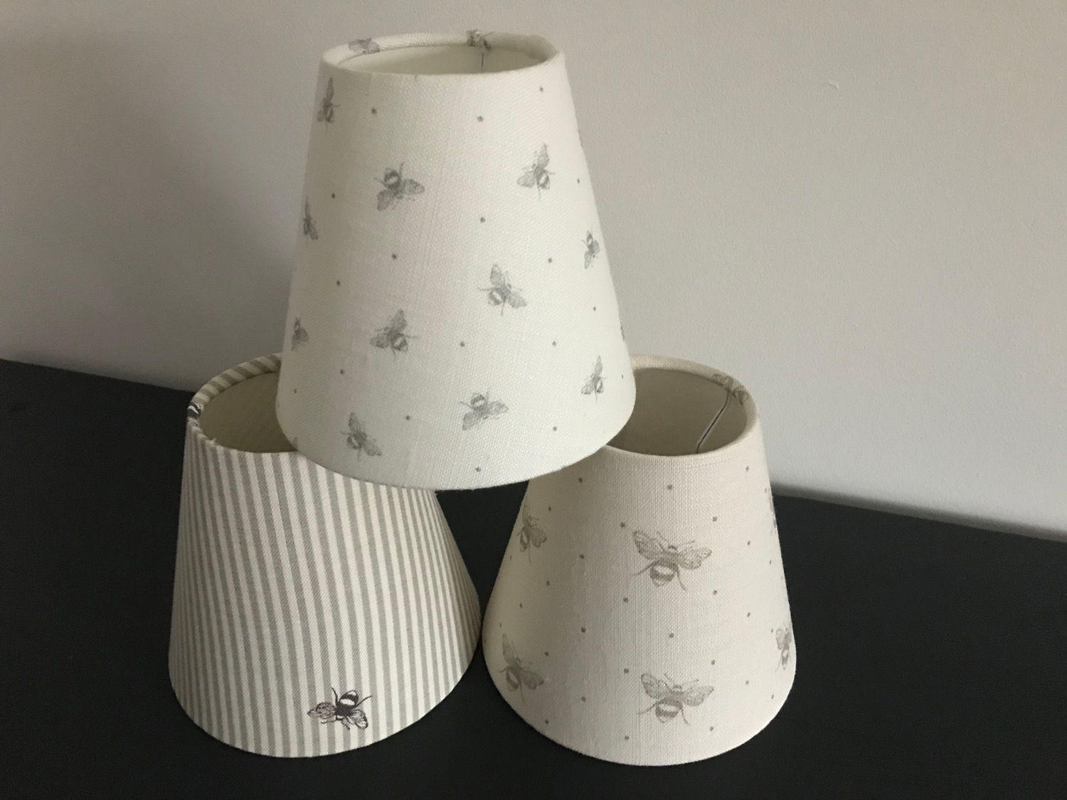 Candle clip lampshades