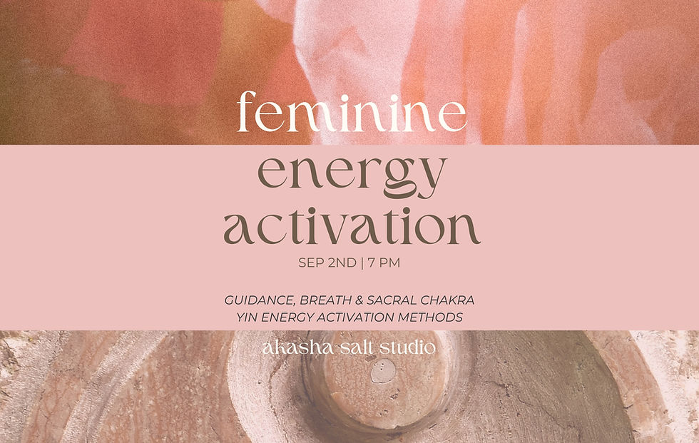 Feminine Energy Activation