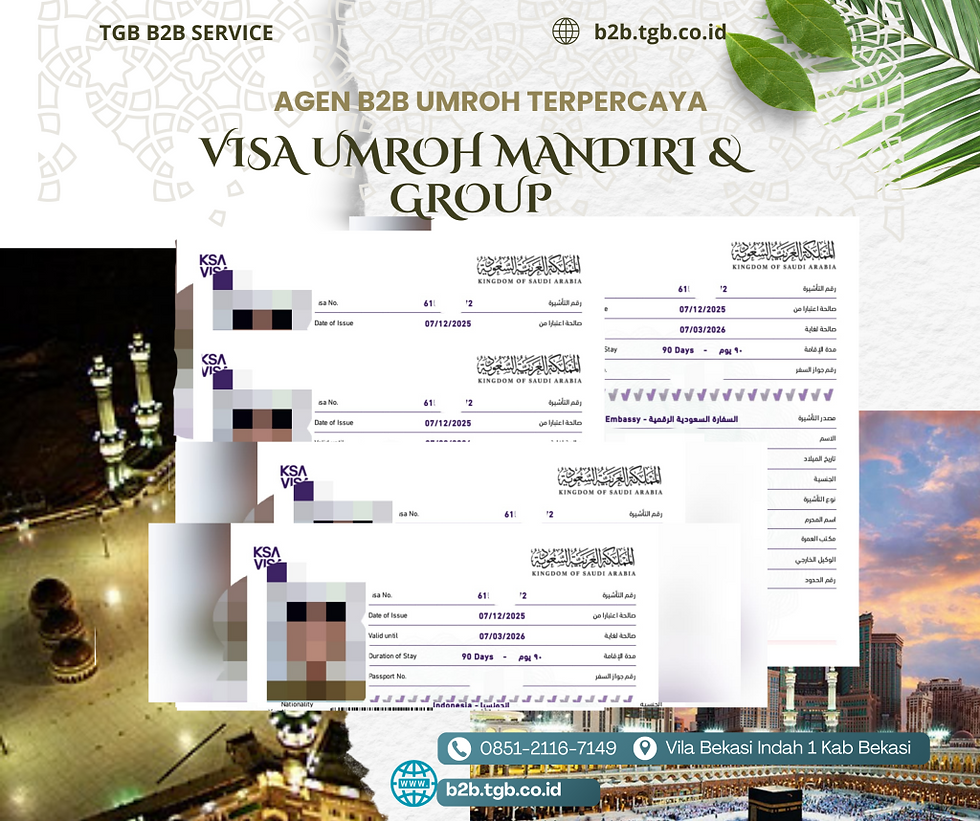 JASA PEMBUATAN VISA UMROH JASA PEMBUATAN VISA UMROH DI Kabupaten Sukamara - 085121167149