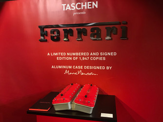 タッシェンから出版されたフェラーリの魅了「Ferrari Art & Collector's Edition」を見に行ってきました!