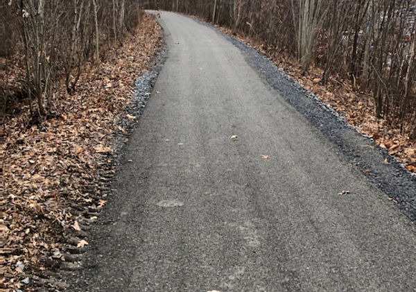 Walking trail complete