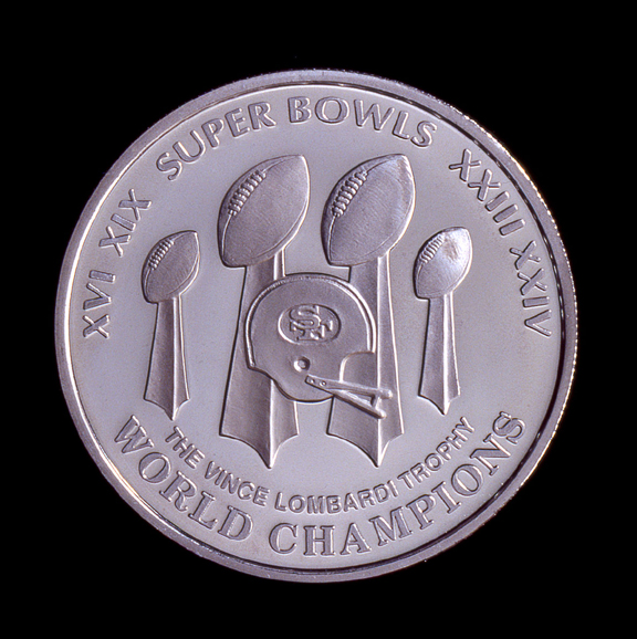 SF 49ers Commemorative coin