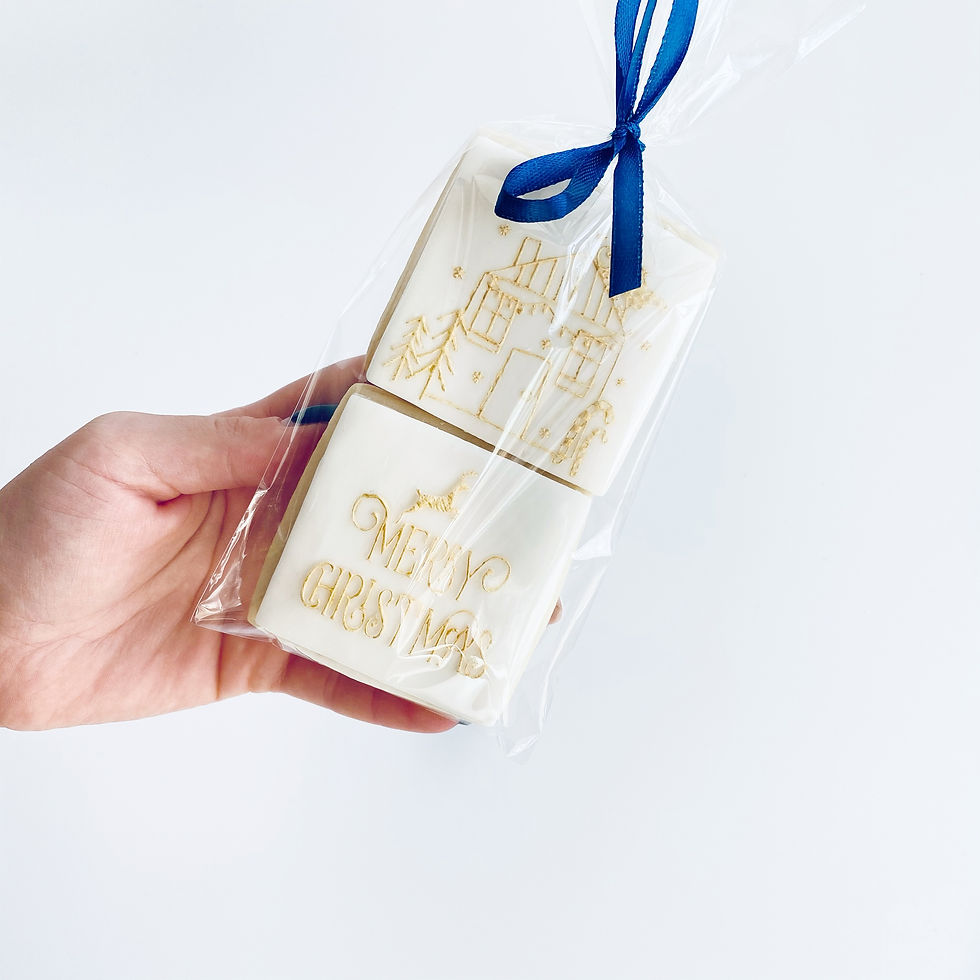 Merry Christmas Biscuits