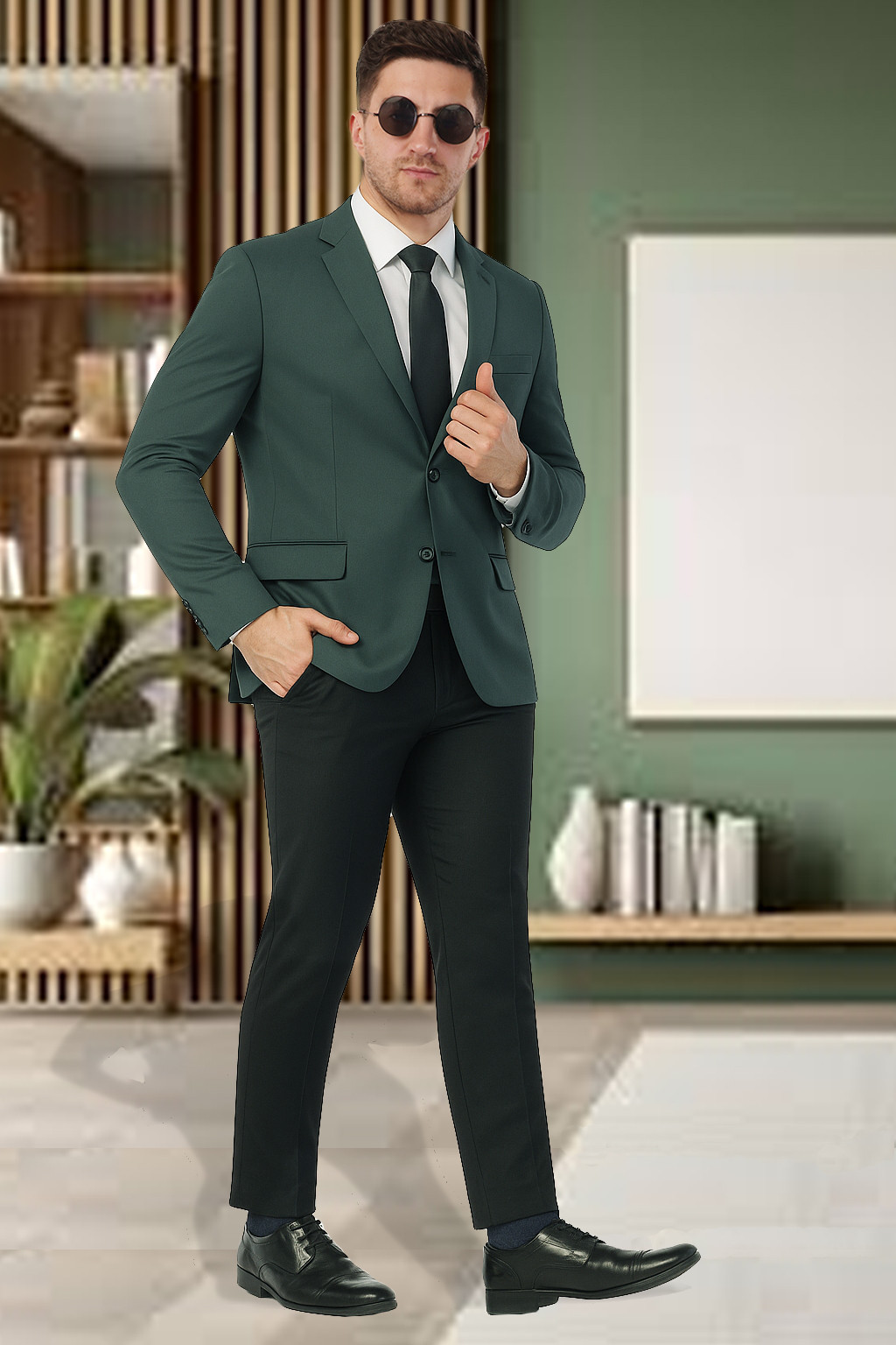 Men's Formal Blazer | Fully Lined | Slim Fit | Professional Jacket JK 01