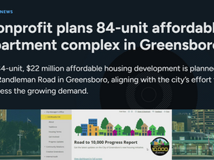 Nonprofit plans 84-unit affordable apartment complex in Greensboro — WFMY News 2