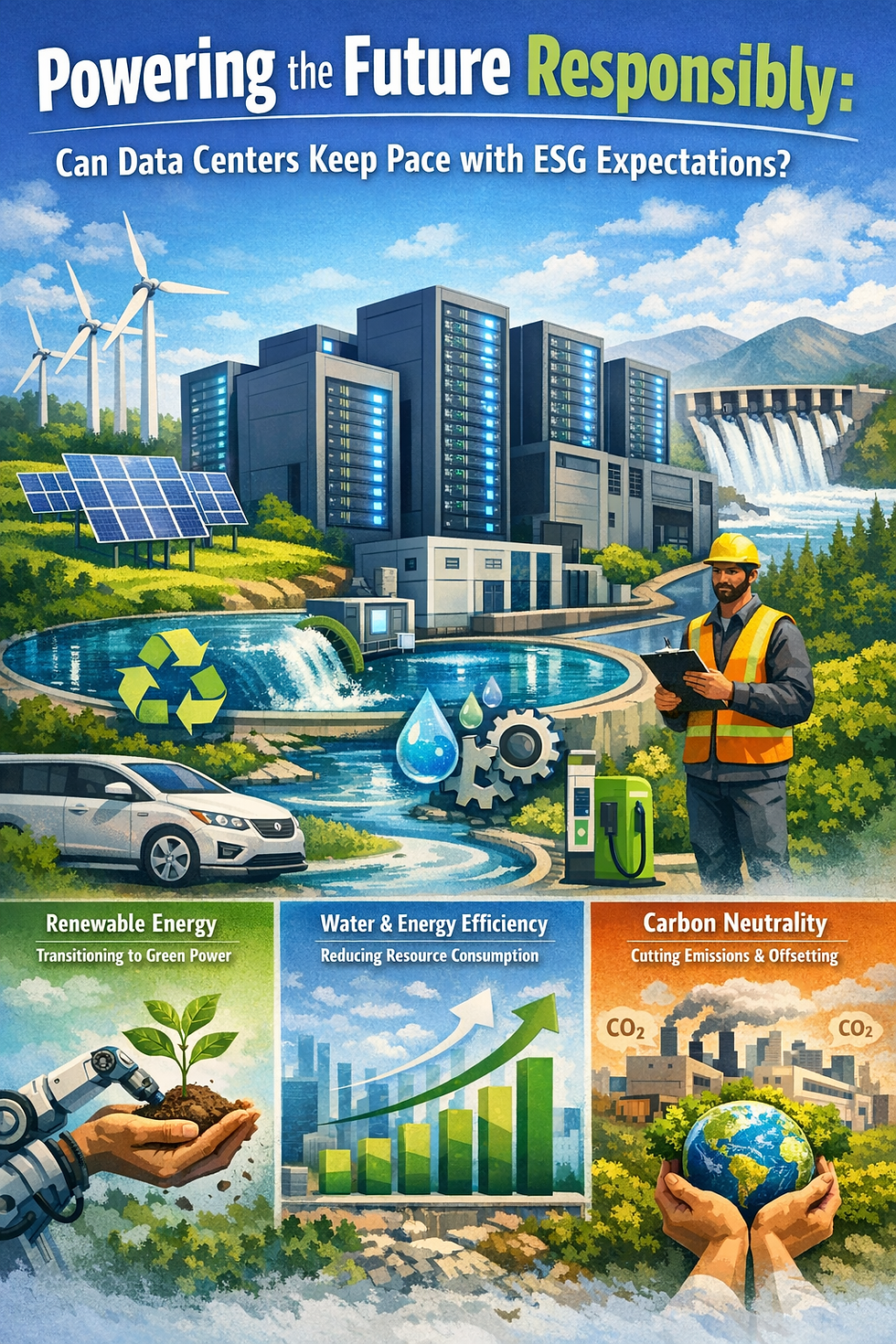 Powering the Future Responsibly: Can Data Centers Keep Pace with ESG Expectations?