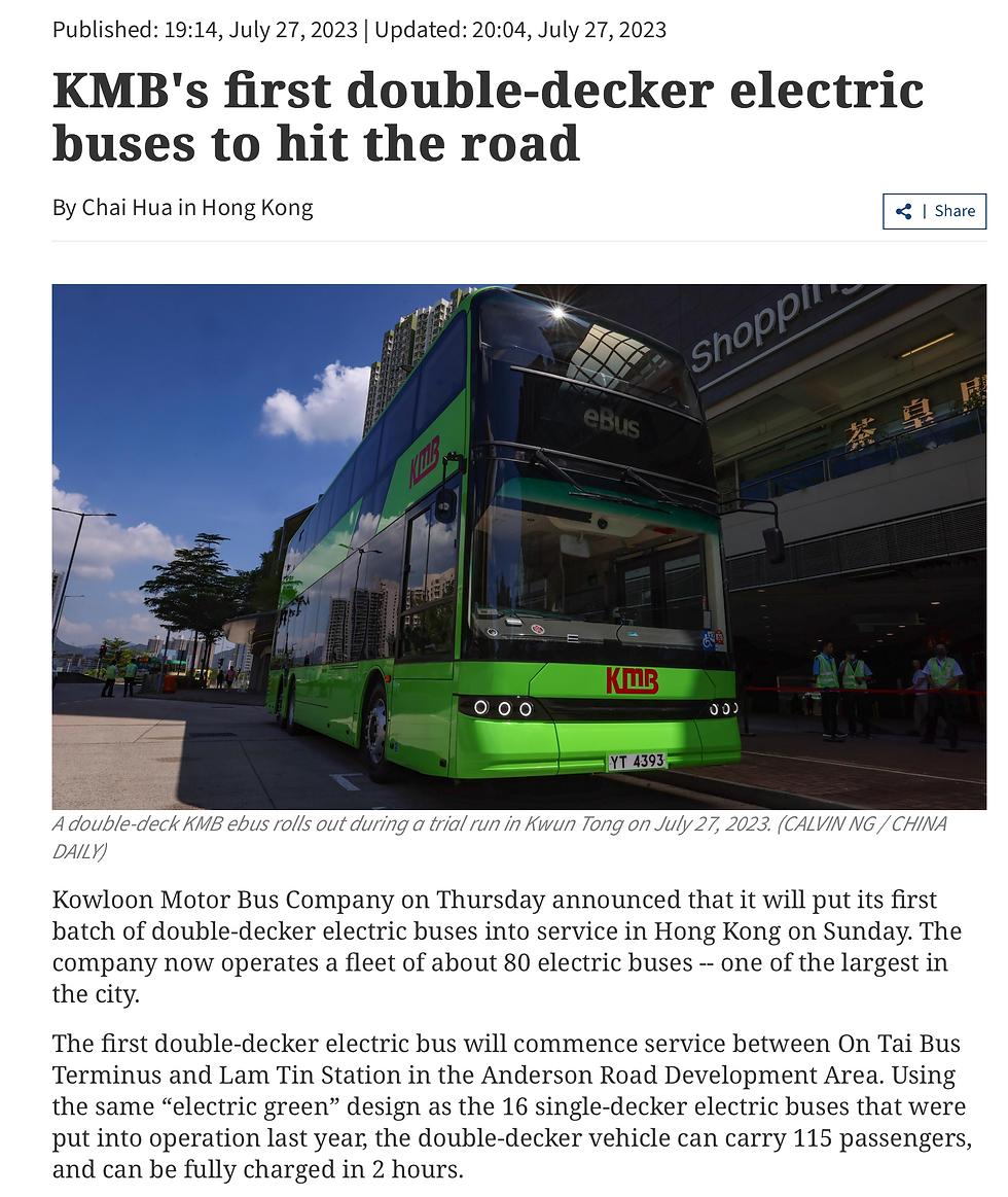 KMB's first double decker