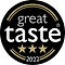 Great taste Award three-star medal logo, won by Orkney Akvavit.