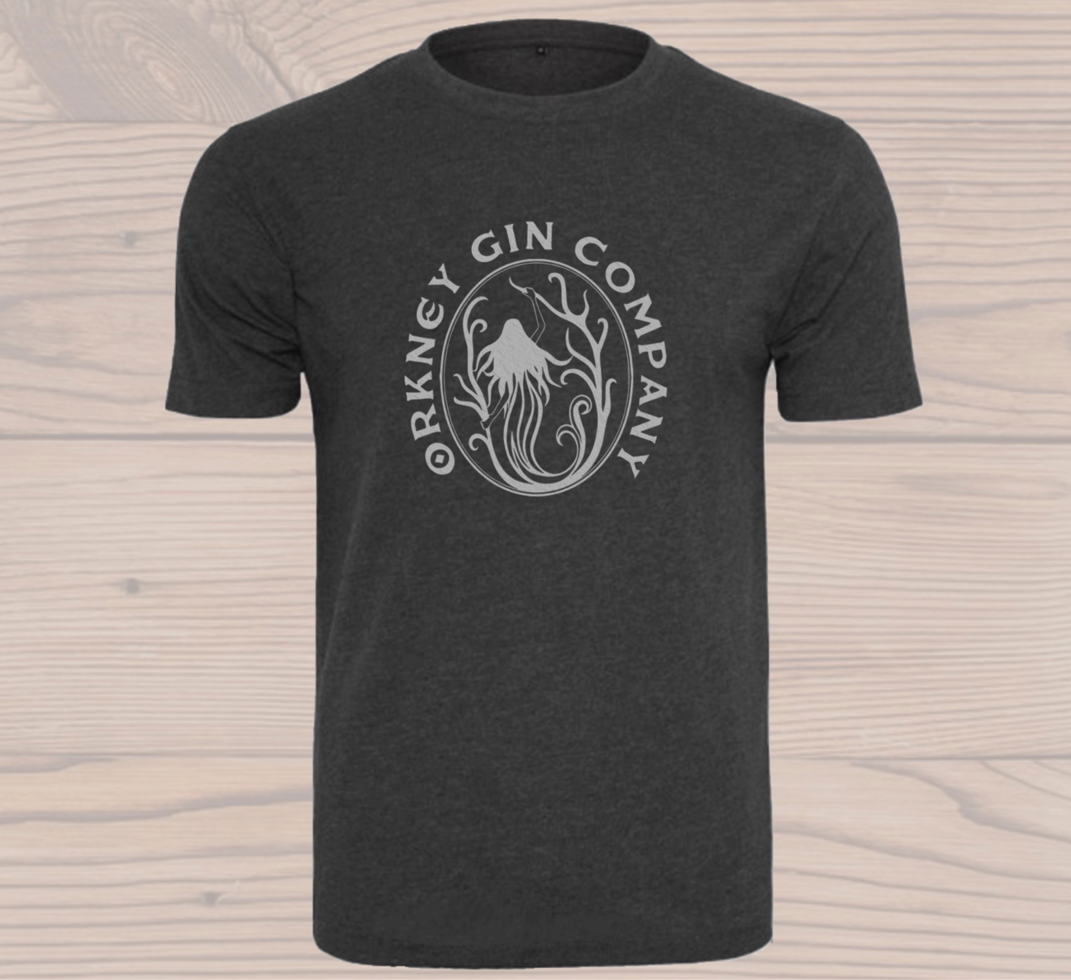 Dark Grey Mens/Unisex T-Shirt