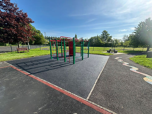 Climbing frame at West Bradford Village Hall Playground