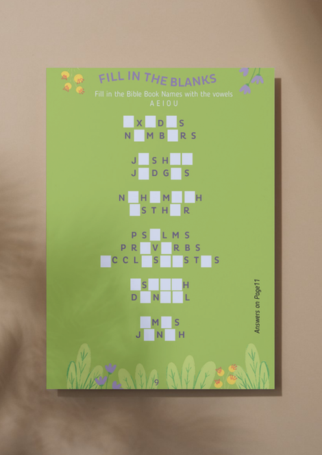 Kids Branding Booklet Puzzle