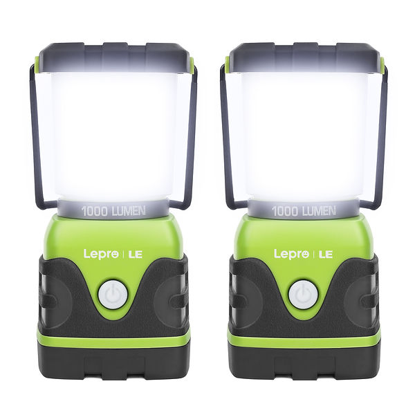 Lepro-2-Pack-LED-Camping-Lanterns-1000LM-Battery-Powered-Tent-Light-4-Modes-IPX4-Waterproo