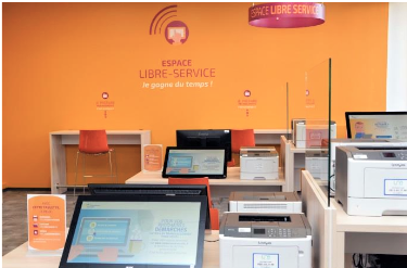 CARSAT espaces libre-service